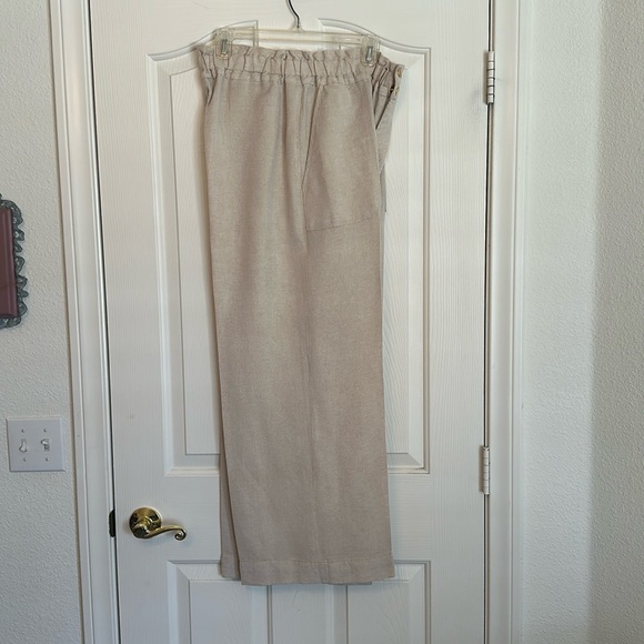 Women’s rayon and linen blend dress pants - Picture 1 of 4